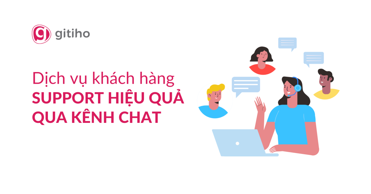 Dịch vụ khách hàng - Support hiệu quả qua kênh chat